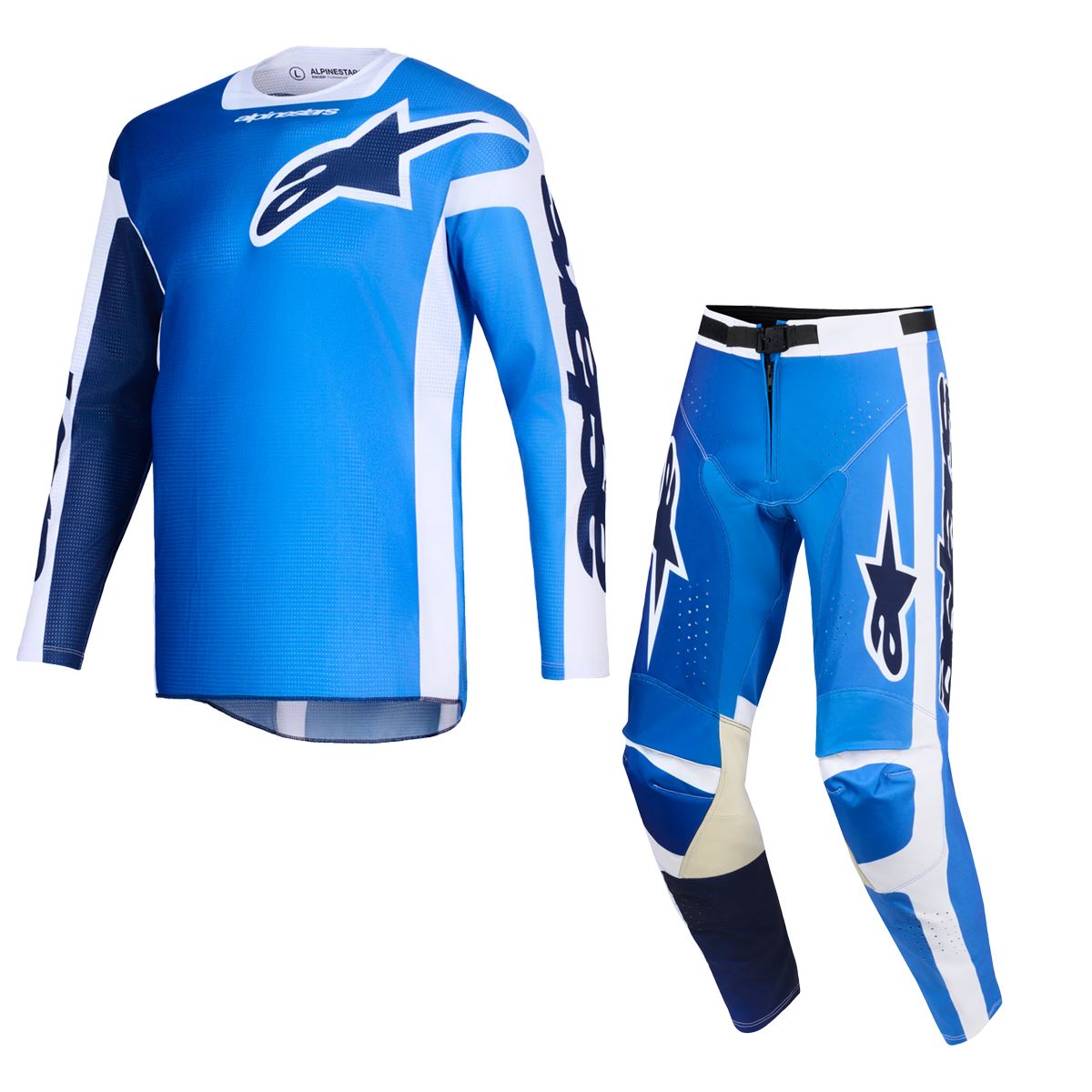 Alpinestars 2026 Racer Air Portl Motocross Combo Kit Ucla Blue White